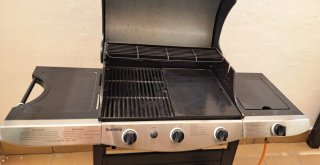 Barbacoa de gas Sunday con plancha