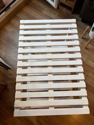 Banco MUSKAN IKEA madera blanco