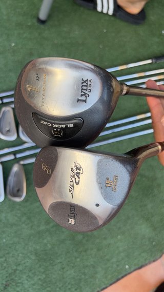 Set hierros Golf Lynx Black Cat + Maderas +hierro7