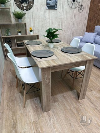 PACK MESA + 4 SILLAS NORDICAS