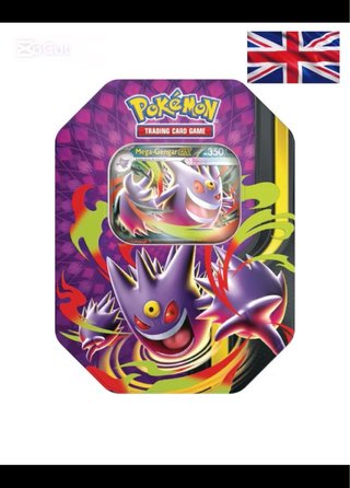 Lata Pokémon Mega Gengar EX 🇬🇧