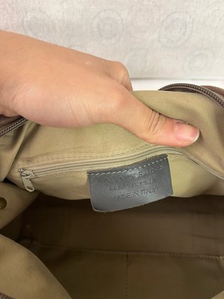 Borsa vera pelle Made in Italy City Bag marrone