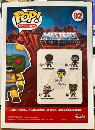 Funko POP! MOTU 85 Dragstor y 92 Snake Man-At-Arms