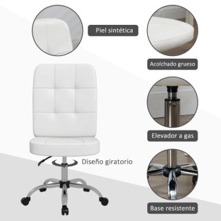 Sedia da Ufficio Ergonomica Bianca