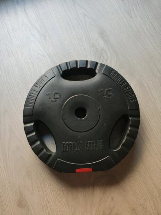 Disco de pesa Gorilla Sports 10kg