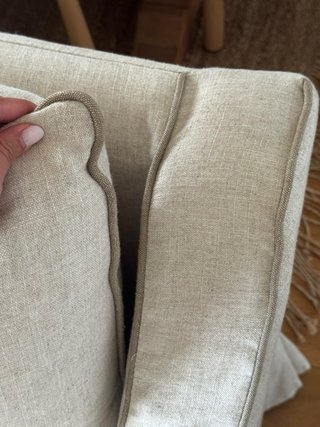 Sofá 3 plazas desenfundable beige