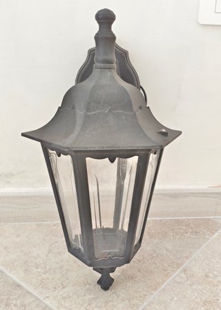 9 pezzi luce classico esterno lanterna lampada