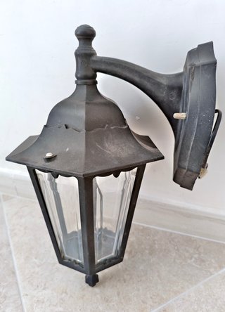 9 pezzi luce classico esterno lanterna lampada