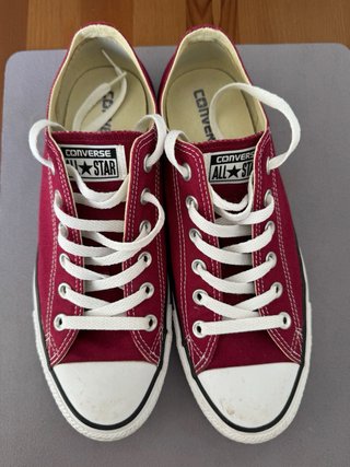 Zapatillas Converse Bordo Talla 41