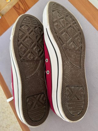 Zapatillas Converse Bordo Talla 41