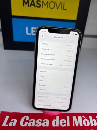 iPhone 11 64GB Casi Nuevo