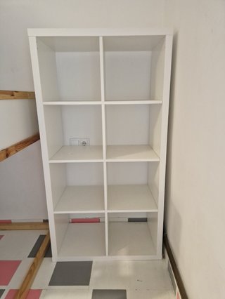 Estantería Ikea Kallax 2x4 Blanca
