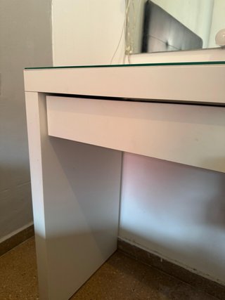 Escritorio tocador blanco