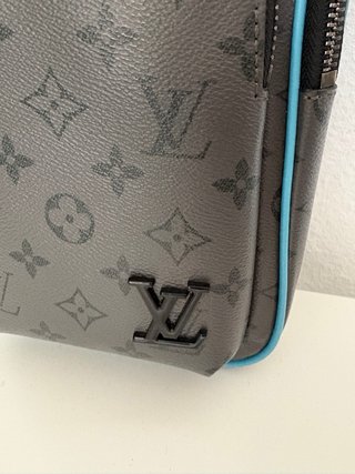 Bandolera Louis Vuitton Negra y Azul