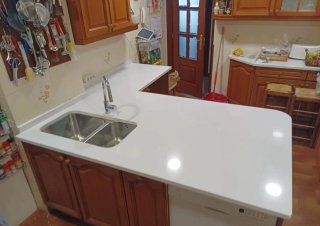 Marmolista montadores de encimeras de cocina