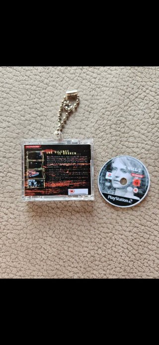 Silent Hill 2 ps2 Mini CD NFC keychain