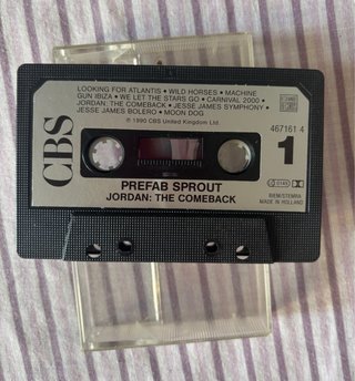 Casete Prefab Sprout Jordan: The Comeback