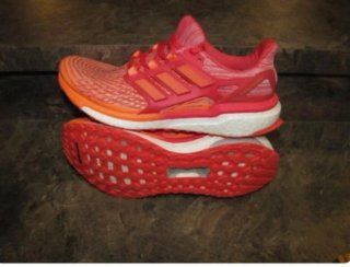 Zapatillas Adidas Running Naranja y Rojo