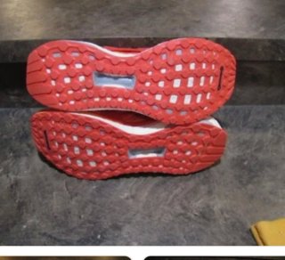 Zapatillas Adidas Running Naranja y Rojo