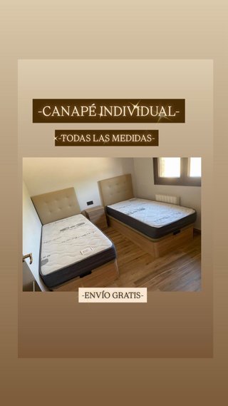 Canapé Individual