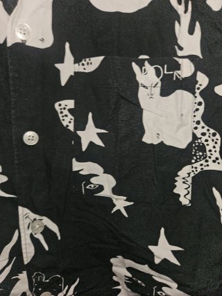 Camisa Polar Skate Co. Estampada Talla L