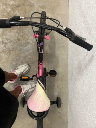 Bicicleta niña Monty rosa
