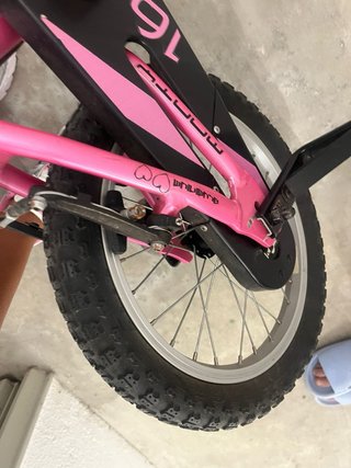 Bicicleta niña Monty rosa