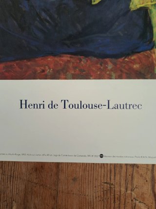 Lámina cuadro Toulouse-Lautrec