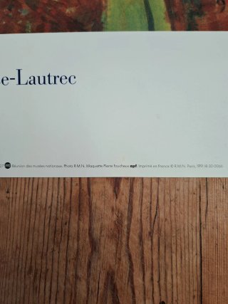 Lámina cuadro Toulouse-Lautrec