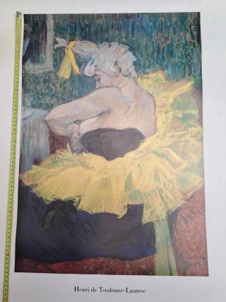 Lámina cuadro Toulouse-Lautrec