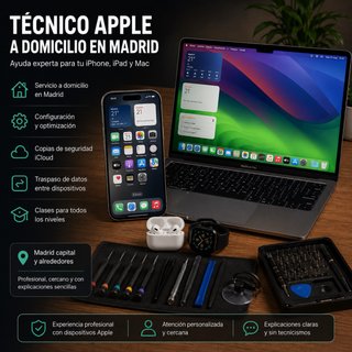 Técnico iPhone, iPad y Mac
