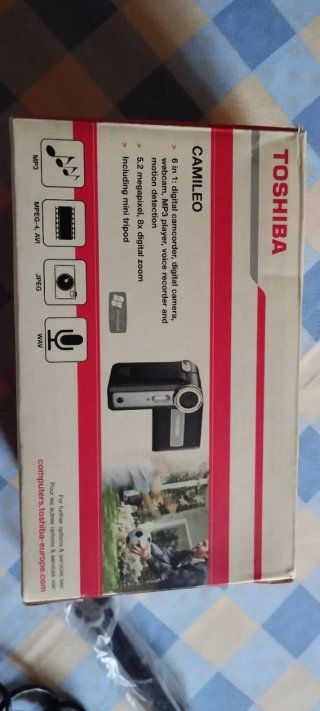 Cámara Toshiba Camileo 6 en 1