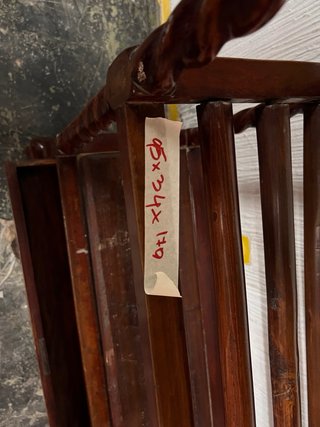 Estantería de madera con cajón Antigüedad china