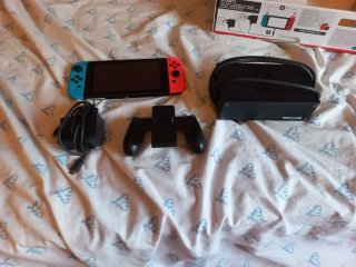 Nintendo Switch con juego