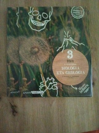 Libros biología 3de la eso