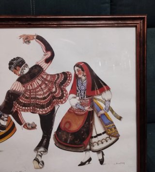Cuadro Lámina Lucile Armstrong La Giraldilla