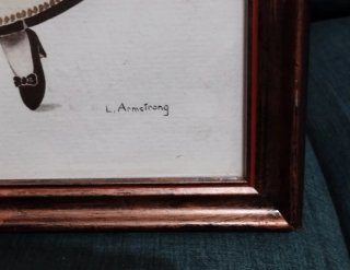 Cuadro Lámina Lucile Armstrong La Giraldilla