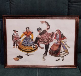 Cuadro Lámina Lucile Armstrong La Giraldilla