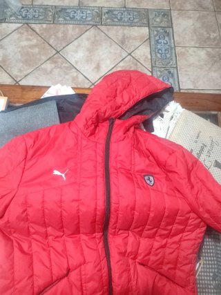 Chaqueta Puma Ferrari Reversible Talla XXL