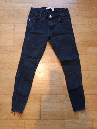 Pantalones vaqueros pitillo negros