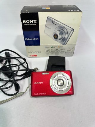 Sony Cyber-shot DSC-W620 Fotocamera Rossa digitale