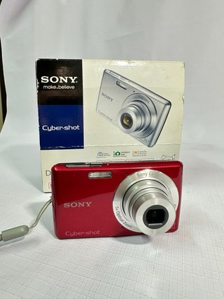 Sony Cyber-shot DSC-W620 Fotocamera Rossa digitale
