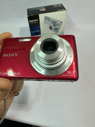 Sony Cyber-shot DSC-W620 Fotocamera Rossa digitale