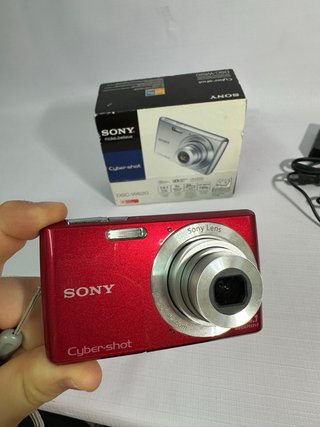 Sony Cyber-shot DSC-W620 Fotocamera Rossa digitale
