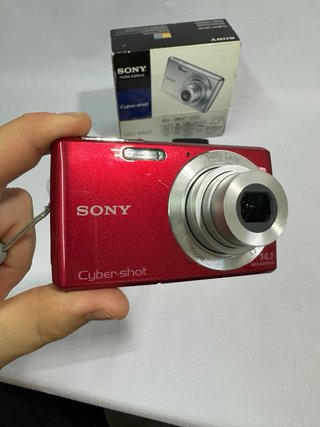 Sony Cyber-shot DSC-W620 Fotocamera Rossa digitale