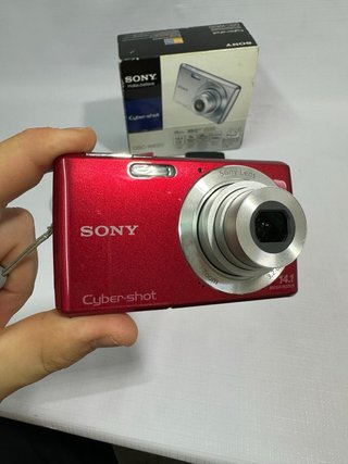 Sony Cyber-shot DSC-W620 Fotocamera Rossa digitale