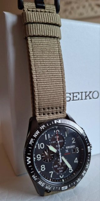 Reloj Seiko Prospex Solar Chronograph