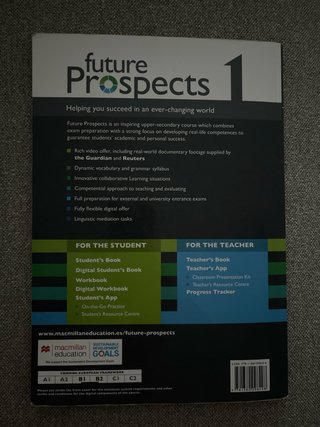 FUTURE PROSPECTS 1 Student's book: libro de tex...