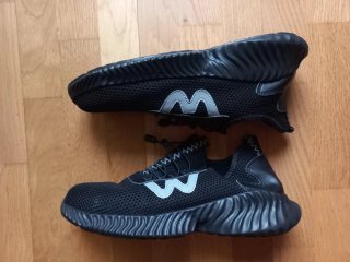 Zapatos de seguridad anchos para hombre