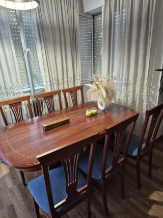 Mesa comedor madera 155 cm